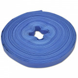 vidaXL Furtun plat, 100 m 1&quot;, PVC