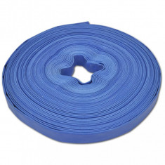 vidaXL Furtun plat, 100 m 1", PVC