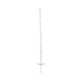 Stalp din plastic alb 1050 mm pentru fir gard electric Breckner Germany