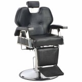 Gossi scaun frizer, negru, 72 x 68 x 98 cm, piele ecologica