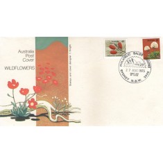 Australia 1975 - plante, serie pe FDC