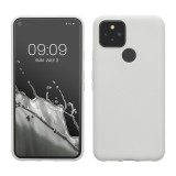 Husa Kwmobile pentru Google Pixel 5, Alb, Silicon, KWM0000116C019C, Carcasa