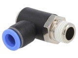 Racord Push-In Unghi 90&deg; R 1/4 0,95-15bar