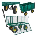 Carucior de gradina, 220 l, 96 x 51 x 40 cm, Geko G71125