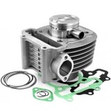 Kit Cilindru Set Motor COMPLET Scuter Chinezesc GY6 4T 150cc 57.5mm Piston Segmenti Bolt Sigurante Garnituri