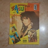 SALUT * REVISTA ADOLESCENTILOR , ANUL II / NR. 4 ( POSTER SKID ROW ) *