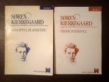 Soren Kierkegaard - Scrieri I. Conceptul de anxietate + II. Făr&acirc;me filozofice (2 vol., Amarcord, 1998-1999)