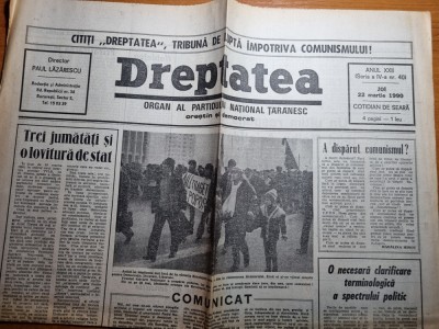 dreptatea 22 martie 1990 foto
