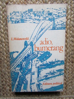 Adio bumerang - L. Wolanowski foto