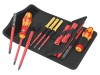 Kit şurubelniţe izolată 1kVAC WERA Kraftform Kompakt VDE etui