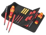 Kit şurubelniţe izolată 1kVAC WERA Kraftform Kompakt VDE etui