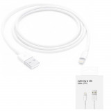 Cumpara ieftin Cablu de Date USB-A la Lightning, 1m Apple A1480 (MXLY2ZM A) Alb (Blister Packing)