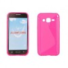 Husa Silicon S-Line Roz Samsung Galaxy J2 J200 - Protectie Telefon Premium