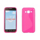 Husa Silicon S-Line Roz Samsung Galaxy J2 J200 - Protectie Telefon Premium
