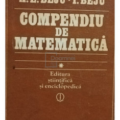 A. E. Beju - Compendiu de matematica (editia 1983)