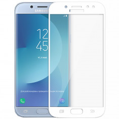 Folie sticla tempered glass nytroGel Samsung Galaxy J5 Pro, J5 2017 Full Glue 5D White foto