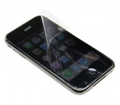 Folie plastic protectie ecran pentru Apple iPhone 3G/3GS foto