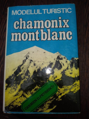 MODELUL TURISTIC CHAMONIX MONT BLANC E CARMEN D. PETRESCU foto