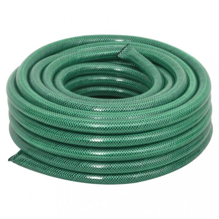 vidaXL Furtun de aer, verde, 0,75&quot;, 50 m, PVC