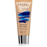 Lirene Nature Matte Make-up lichid matifiant pentru un efect de lunga durata culoare 14 Caramel 30 ml