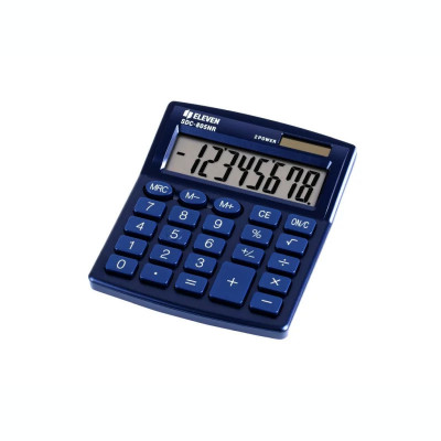 Calculator de birou 8 digiți 120 x 105 x 21 mm Eleven SDC-805 foto