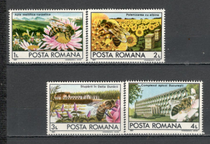 Romania.1987 Apicultura YR.858