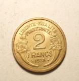 FRANTA 2 FRANCI 1938 UNC