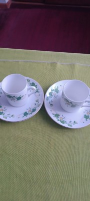 Portelan Fine Bone China colectia Renaissance, set de cafea tete a tete foto