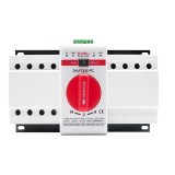 Cumpara ieftin Comutator de Transfer Automat de Putere EARU EAATS-E-PC, 4P 125A ATS, Sina DIN + panou montaj, pentru Panouri Fotovoltaice