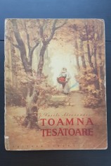 Toamna țesătoare - Vasile Alecsandri (ilustrații Ana Bițan)