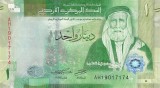 Bancnota Iordania 1 Dinar 2022 - P39 UNC ( vezi descriere )