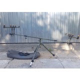 Rod pod EASTSHARK pentru 3 sau 4 lansete Tripod 360 grade model buzz bar 80cm
