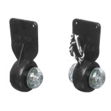 Lampa gabarit Universal, 24V, 44mm,alb-rosu,omologare ECE, cu LED,, Stanga , Dreapta, Rapid