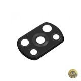 Geam Camera Spate Xiaomi Poco X3 NFC / X3 cu Rama Negru