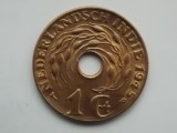 1 CENT 1945 P INDIILE OLANDEZE-XF