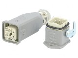 Conector HDC Tată Mamă Soclu Mufă Set Compleț Han Kit