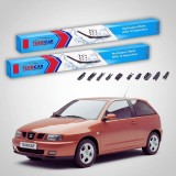 Cumpara ieftin Ștergătoare Seat Ibiza 6K1 1993-2002 | Set Față Flat &ndash; TeamCar&reg;