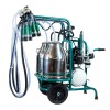 Aparat de muls cu 2 posturi și 2 bidon inox cu pulsator electronic