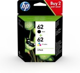 Combo-Pack Original HP (C/M/Y/BK) nr.62 pentru Officejet 200 Officejet 200 Mobile Officejet 250 Mobile Officejet 5740 AIO Office