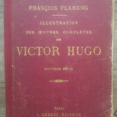 Ilustration des oeuvres completes de Victor Hugo, Francois Flameng/ mapa gravuri