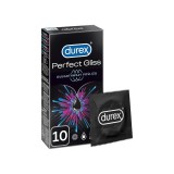 Cumpara ieftin Prezervative Durex - Perfect Gliss, lubrifiate si rezistente, 1 cutie x 10 buc,56 mm