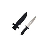 Cutit vanatoare 34 cm, grosime 3 mm, maner garda, husa