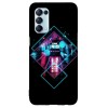 Husa compatibila cu Oppo A15 model Neon rail, Silicon, TPU, Viceversa, Transparent, Carcasa