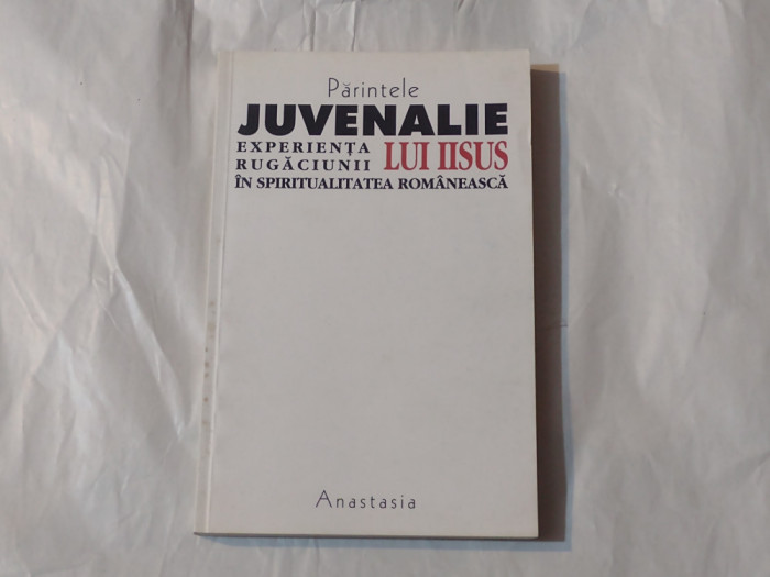 Parintele JUVENALIE - EXPERIENTA RUGACIUNII LUI IISUS IN SPIRITUALITATEA ROMAN..