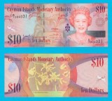 Insulele Cayman (p#40) 10 Dollars 2010 UNC &#039;Orhidee&#039; serie: D/I 004031