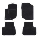 Set covorase auto mocheta Velor PEUGEOT 207 (W_), 05.2006-12.2013, negru,