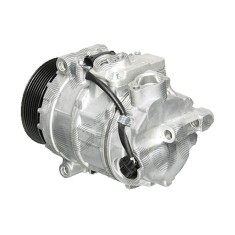 Compresor aer conditionat Mercedes Clasa C (W203), 2000-2007, motorizare 3.0 CDI, C320 CDI; diesel, rola curea 100 mm, 7 caneluri, de tip Denso: 7SEU