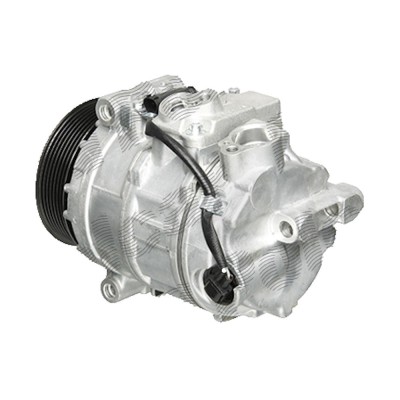 Compresor aer conditionat Mercedes Clasa C (W203), 2000-2007, motorizare 3.0 CDI, C320 CDI; diesel, rola curea 100 mm, 7 caneluri, de tip Denso: 7SEU foto
