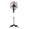 Ventilator cu Picior Zilan Floria 45W, 3 Trepte, Unghi Reglabil, 144cm, Negru