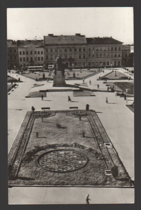 CPIB 19575 CARTE POSTALA - ARAD. PIATA AVRAM IANCU